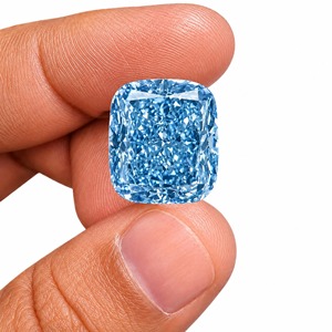 เพชรทรงสี่เหลี่ยมเจียระไนแบบแฟนซีสีน้ำเงิน 2.5 กะรัต VS2 ได้รับการรับรองจาก IGI ผลิตด้วยวิธี CVD 3EX ผู้จัดจำหน่ายเพชรราคาส่งสำหรับผู้ซื้อเพชรทั่วโลก - Product Image 5
