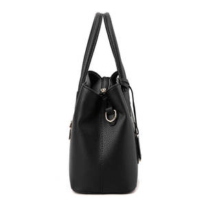 New Fashion Genuine Leather Women Tote Bag Custom Logo Lightweight Solid Color Fashion - Product Image 2