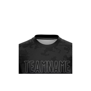 Uniforme de Fútbol de Secado Rápido y Transpirable, 100% Poliéster, Jersey y Pantalones Cortos con Cordón, Impresión por Transferencia de Calor, Nombre del Equipo Personalizado, Unisex - Product Image 3
