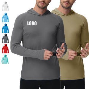 Haut de sport tricoté personnalisé pour homme, protection UV UPF 50, manches longues, idéal pour la pêche et les activités athlétiques - Product Image 1
