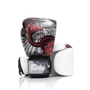 ถุงมือชกมวยหนังวัวแท้คุณภาพสูง Fairtex พร้อมโลโก้สั่งทำพิเศษ สำหรับมืออาชีพ MMA และการฝึกซ้อม พร้อมคุณสมบัติการต่อยที่เหนือกว่า - Product Image 6