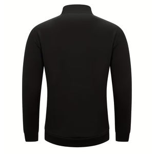 Camisetas deportivas de manga larga para hombre con media cremallera, transpirables, de compresión, para fitness, jogging y entrenamiento. - Product Image 2