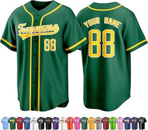 Proveedor de Uniformes de Béisbol con Jersey de Béisbol Personalizable con Impresión Digital Transpirable de Poliéster/Algodón, Logotipo Frontal de Secado Rápido - Product Image 6