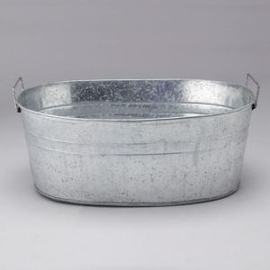 Seau à glace vintage en métal à double compartiment avec poignée et motif feuille, pour refroidisseur de boissons de bar, finition antique - Product Image 4