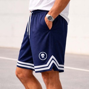 กางเกงขาสั้นระบายอากาศดี ทรงหลวม มีเชือกผูกเอว ขาตรง สไตล์ลำลอง ผ้าฝ้าย มีกระเป๋า สำหรับผู้ชายและผู้หญิง พร้อมโลโก้แบบกำหนดเอง - Product Image 5