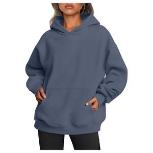 Sudadera con Capucha de Forro Polar para Mujer, Invierno 2025, 100% Poliéster, Sudadera con Logotipo Personalizado OEM ODM, Ropa Deportiva de Moda Urbana - Product Image 6