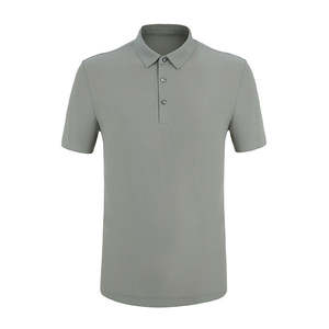 Camiseta Polo Deportiva de Secado Rápido Personalizada para Hombre, Camiseta Polo Deportiva de Compresión sin Costuras, Transpirable, de Poliéster, para Gimnasio y Uso Casual - Product Image 2