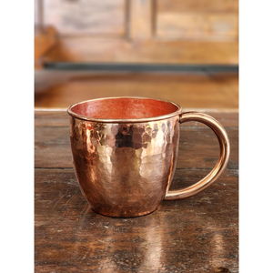 Vente en gros de mugs à cocktail, bière, vin, Moscow Mule en cuivre pur, design martelé, écologiques, pour la maison, le bar, le restaurant, les fêtes - Product Image 4