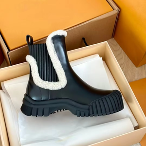 Botas de Nieve de Lujo para Mujer Louis Vuitton 2025 - Nuevo Estilo de Diseñador, Cálidas, de Plataforma, con Forro de Peluche, Calidad y Comodidad - Product Image 4