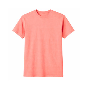 Camisetas para hombre, diseño liso, tela transpirable, corte regular, cuello redondo, manga corta, 100% algodón, antiarrugas, ecológicas. - Product Image 1