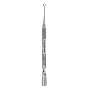 Empujador de cutículas de acero inoxidable de doble punta para mujer para belleza Empujador de cutículas de uñas Instrumentos de belleza Productos DE CUIDADO DE BELLEZA Herramientas - Product Image 1