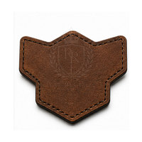 Écussons en cuir personnalisés les plus vendus, étiquettes à logo en relief, accessoires vestimentaires haut de gamme pour vestes, sacs, chapeaux, vente en gros