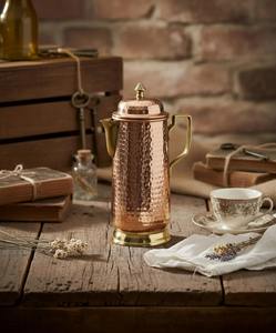 Jarra de Agua con Diseño Martillado, Perfecta para Cenas Familiares, Recepción de Invitados con Elegancia y Regalos Pensados, Hecha a Mano en India - Product Image 2