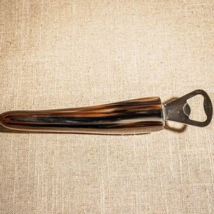 Handmade Natural Horn Handle Bottle Opener Vintage Style Beer Opener <b>Bar</b> <b>Tool</b> and Kitchen Accessory - Product Image 5