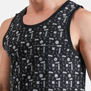 Nardon Apparel Vente en gros Personnalisé Débardeurs pour hommes décontractés 100% Coton Respirant Couleur unie Confortables - Product Image 5