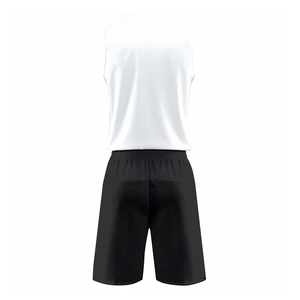 Uniforme de basket-ball respirant de style nouveau personnalisé, 100% polyester, imprimé, taille plus, couleurs personnalisées, fabriqué au Pakistan - Product Image 2