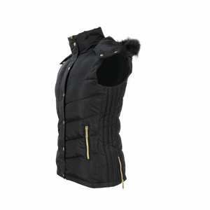 Chaleco ecuestre para mujer diseñado con acolchado ligero, corte ajustado, forro que absorbe la humedad, paneles transpirables para un rendimiento ecuestre óptimo. - Product Image 5
