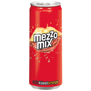 Boissons gazeuses Mezzo Mix Classic Cola et Orange de haute qualité, canettes de 330 ml, lot de 24, vente en gros, approvisionnement en vrac - Product Image 4