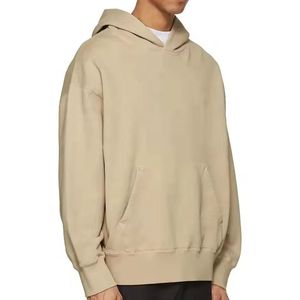 Sudadera con Capucha Oversize para Hombre, de Algodón y Felpa, Estilo Urbano Personalizado, Fabricante de Ropa al por Mayor - Product Image 3