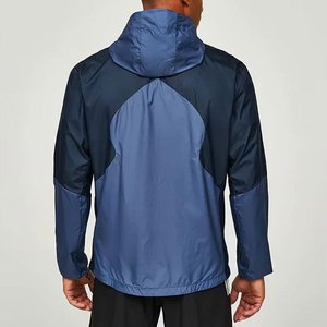 Conjunto de Chaqueta Cortavientos Impermeable con Capucha y Pantalones Cortos, Diseño Personalizado al por Mayor, 2 Colores, Casual para Exteriores - Product Image 4
