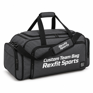 Bolsa de deporte portátil de gran capacidad, personalizada para equipos, para entrenamiento en el gimnasio, con bolsillos de almacenamiento, kit al por mayor. - Product Image 2