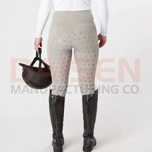 Leggings d'équitation pour femmes avec grip en silicone, pantalon d'équitation extensible taille haute, respirant, vêtements de sport performants, design ajusté - Product Image 5
