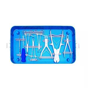 Juego de Instrumentos Ortopédicos Reutilizables para Microplacas, Herramientas Quirúrgicas de Alta Calidad para Traumatismos, Kit de Cirugía Veterinaria para Perros - Product Image 2