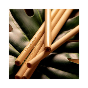 <b>Reusable</b> Bamboo <b>Straws</b> Food Grade Sustainable Drinking <b>Straw</b> For Restaurants And Cafes - Product Image 1