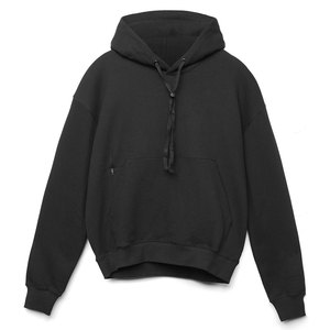 เสื้อฮู้ดดี้โอเวอร์ไซส์ผู้ชาย สีพื้น ผ้าฟลีซคอตตอน สวมใส่สบายๆ สำหรับฤดูหนาว ปี 2027 พิมพ์ลายดิจิทัล - Product Image 6