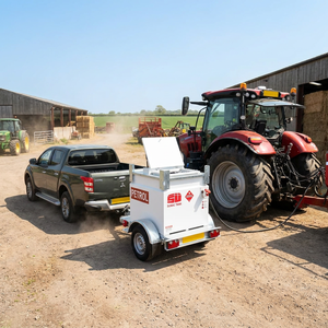 Réservoir de <span class=keywords><strong>carburant</strong></span> mobile Sumac certifié UL ULC de 1000 L, 500 Gal, 4000 L, remorque à double paroi TransCube avec kit de pompe pour ravitaillement intensif - Product Image 1
