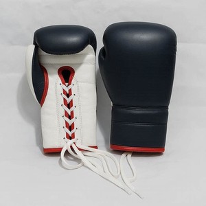 Hot Selling Custom Made Manufacture Premium Quality Genuine Leather Competition Fighting Boxing Gloves Latest Boxing Gloves - Product Image 1