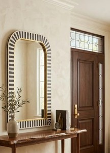 Handmade In India Wooden Bone Inlay <b>Mirror</b> Frame - Product Image 1