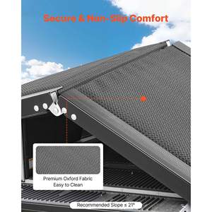 Portable Outdoor <b>Dog</b> Ramp <b>for</b> Cars SUV Truck 63\"L X 17\"W Folding Pet <b>Stair</b> Ramp Non-Slip Oxford Fabric Surface <b>for</b> Medium - Product Image 3