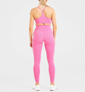 Leggings de sport pour femmes, effet push-up, respirants, taille haute, avec poches, séchage rapide, longueur intégrale, tendance - Product Image 4