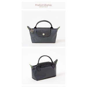Bolso Tote Mini Plegable de Nylon y Cuero para Mujer, Ligero y Versátil, Tipo Bandolera - Product Image 2