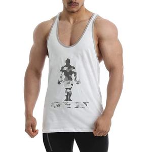 Hombres Ropa Sin Mangas Fitness Ropa Deportiva Gimnasio Chaleco Stringers Hombres Tank Tops Stringers Gym Wear - Product Image 2