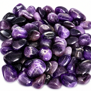 Pierres Roulées d'Améthyste Naturelle en Gros, Polies, pour la Guérison, la Méditation Reiki, l'Énergie des Chakras, l'Amour et la Décoration Intérieure, 20-30mm - Product Image 4