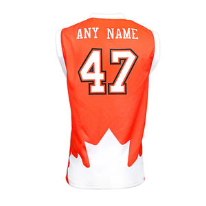 Camisetas de Baloncesto sin Mangas de Poliéster Puro de Alta Calidad, Secado Rápido, Sublimación Personalizada, Tallas Grandes, Transpirables, Unisex - Product Image 3
