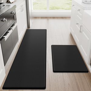 2 Tappeti da Cucina Antifatica, Tappetini Ammortizzati Antiscivolo per Scrivania, Tappetino Impermeabile per Pavimento della Cucina - Product Image 1