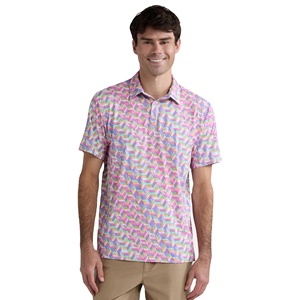 Chemises polo à la mode imprimées et à col rabattu pour hommes Design personnalisé Taille Chemises polo élégantes et décontractées pour hommes du Bangladesh - Product Image 6