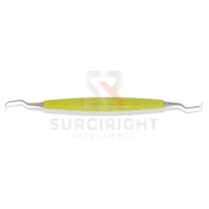 Cureta Gracey de Titanio, Instrumentos Específicos para Odontología Periodontal, Herramientas Dentales para la Eliminación Precisa de Cálculos Subgingivales por SurgiRight - Product Image 6