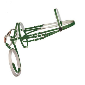 Bridon de cheval en PU fantaisie avec forme anatomique, rembourrage doux, design réglable, couleurs et logo personnalisés, service OEM, vente en gros - Product Image 4