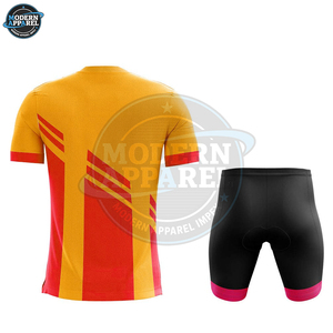 Maillots de cyclisme OEM légers, ensembles de maillots imprimés par sublimation, uniformes de cyclisme, vêtements de cyclisme pour hommes - Product Image 2