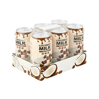 Hoogwaardige OEM/ODM 330ml blikjes kokosmelk mix koffie drank private label fruit & groentesap