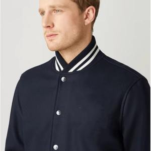 Chaqueta Varsity Personalizada Premium con Recubrimiento Formal, Cuerpo de Lana, Estilo Universitario de Béisbol, Impermeable y Resistente al Viento, OEM - Product Image 3