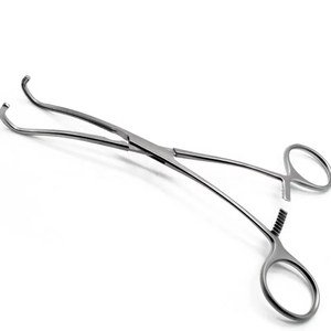 Pinzas Vasculares Satinsky de Alta Calidad, Juego de Pinzas Quirúrgicas de Acero Inoxidable, Pinzas de Oclusión Tangencial DeBakey Atraumáticas - Product Image 5