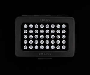 Diamante cultivado en laboratorio de corte redondo de 1.6-2.0 MM, diamante cultivado en laboratorio CVD-HPHT, diamante cultivado en laboratorio blanco, diamante Melee para joyería al por mayor. - Product Image 3