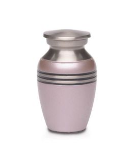 Urna Funeraria Plateada para Adultos, Recipiente Metálico Resistente para Cenizas, Urna Pequeña Hecha a Mano Estilo Americano, Suministros Funerarios - Product Image 1