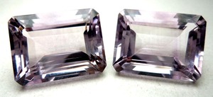 Cojín facetado corte amatista Rosa suelta en tamaño calibrado disponible para hacer joyas uso a precios al por mayor más baratos a granel - Product Image 3