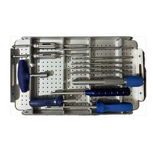 Juego de instrumentos quirúrgicos ortopédicos para fijación ósea, herramientas de cirugía de traumatismos con bandeja de esterilización, kit de equipo médico hospitalario - Product Image 4